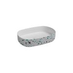 Infinity Terrazzo Tezgah Üstü Lavabo 55 cm